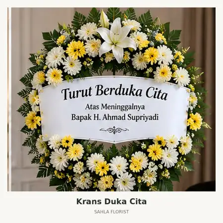 Krans Bunga Duka Rs Premier Jatinegara