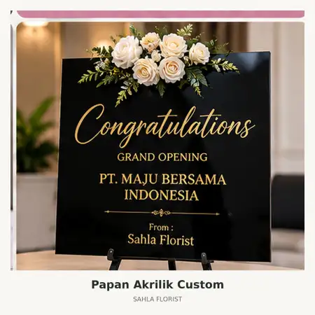 Papan Bunga Akrilik Rs Premier Jatinegara